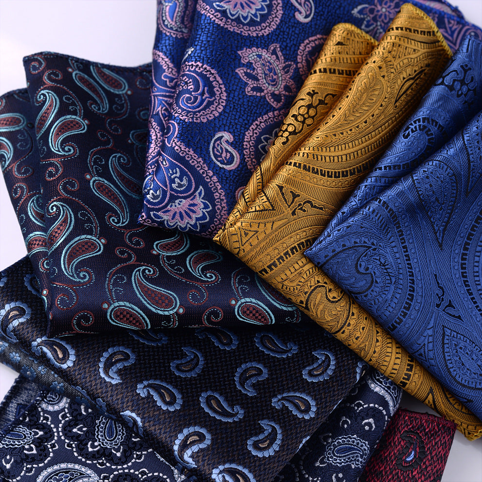 Men's Casual Printing Pocket Square